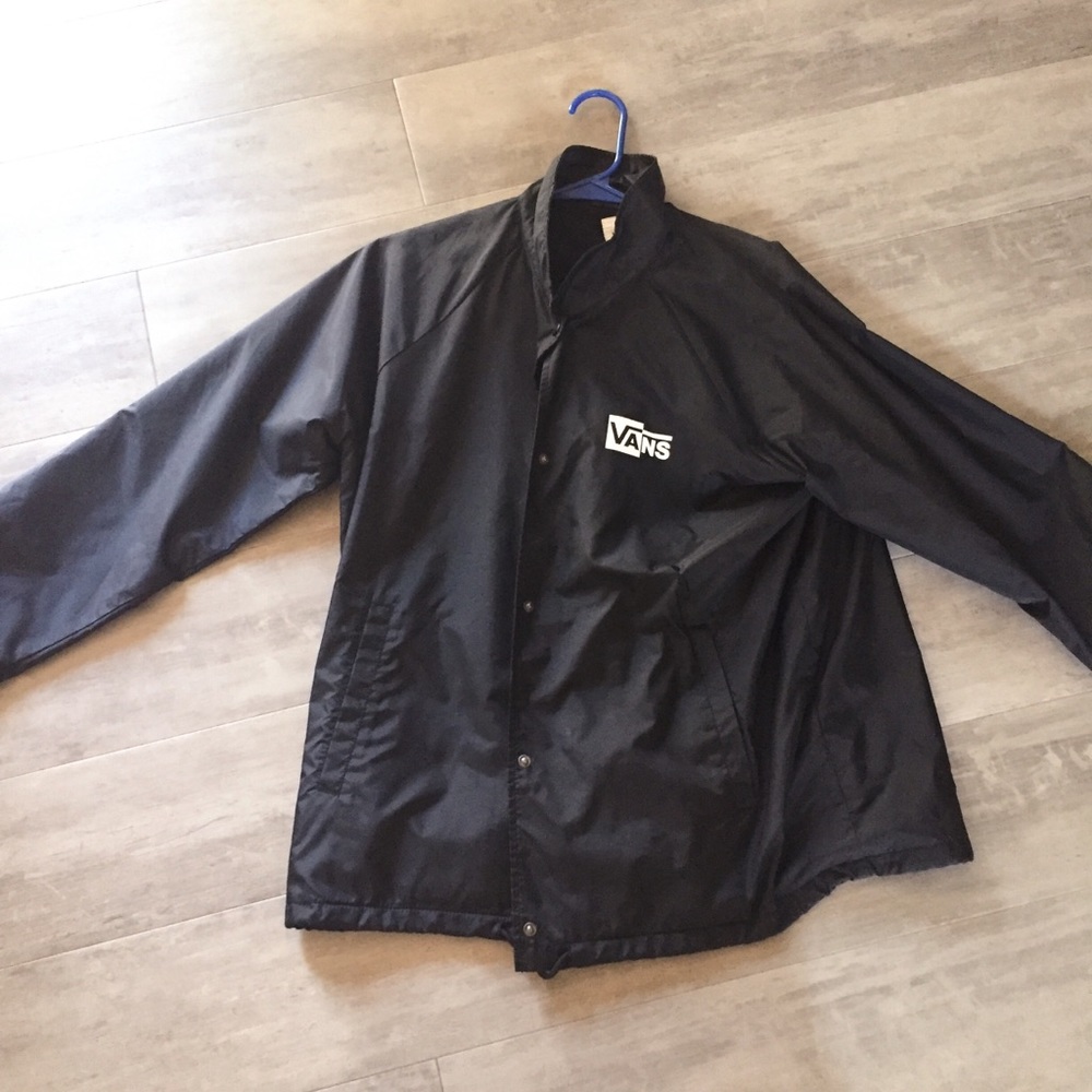 Authentic Vans Black Checkerboard Jacket